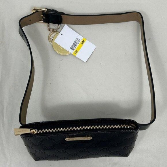 NWT Michael Kors Logo Debossed Belt Bag S/M - Picture 3 of 11